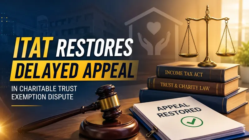 ITAT Restores Delayed Appeal in Charitable Trust Exemption Dispute