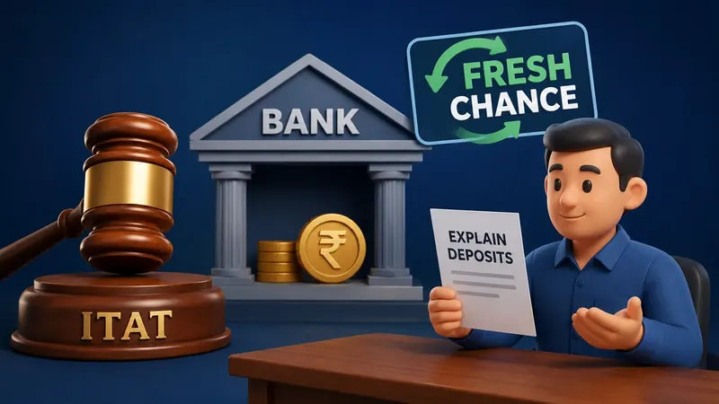 ITAT Gives Taxpayer Fresh Chance to Explain Bank Deposits