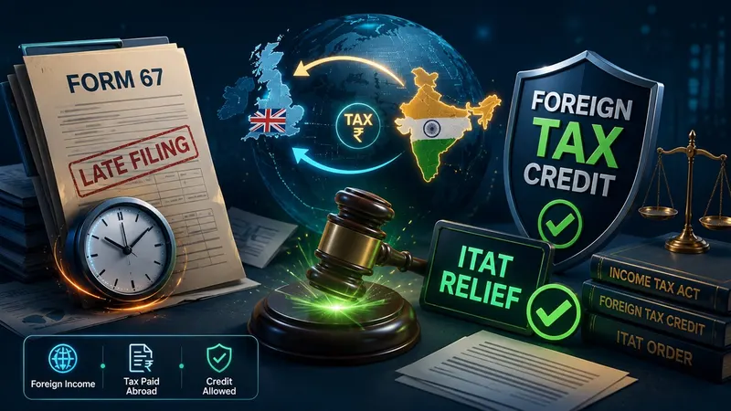 ITAT Allows Foreign Tax Credit Despite Late Filing of Form 67