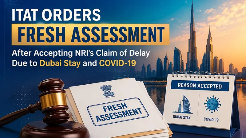 ITAT Orders Fresh Assessment After Accepting NRI's Claim of Delay Due to Dubai Stay and COVID-19