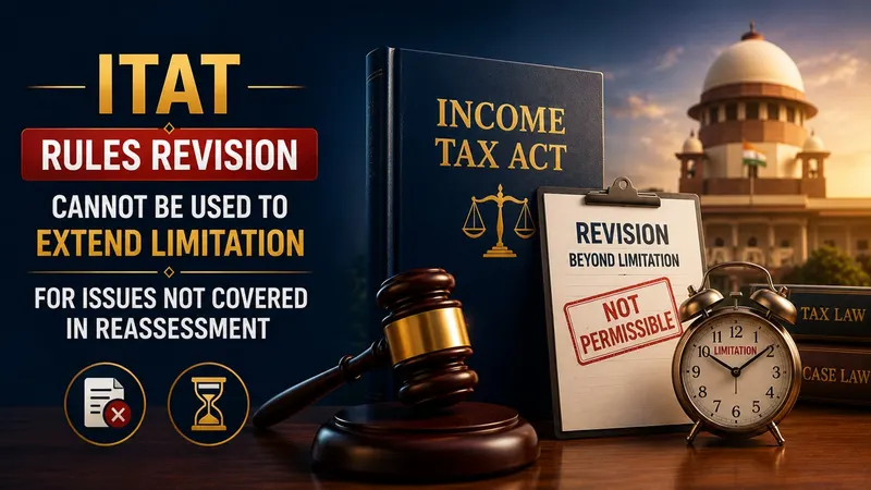 ITAT Rules Revision Cannot Be Used to Extend Limitation for Issues Not Covered in Reassessment 
