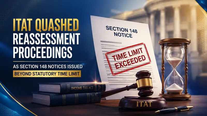 ITAT Quashed Reassessment Proceedings as Section 148 Notices Issued Beyond Statutory Time Limit