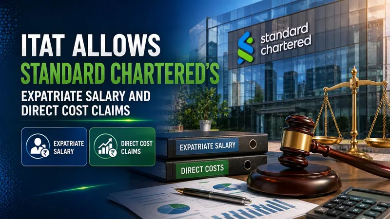 ITAT Allows Standard Chartered's Expatriate Salary and Direct Cost Claims 