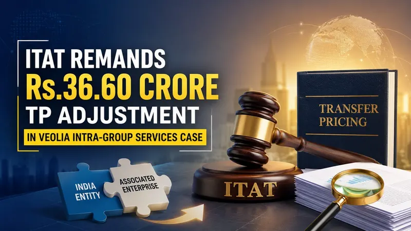 ITAT Remands Rs 36.60 Crore TP Adjustment in Veolia Intra-Group Services Case