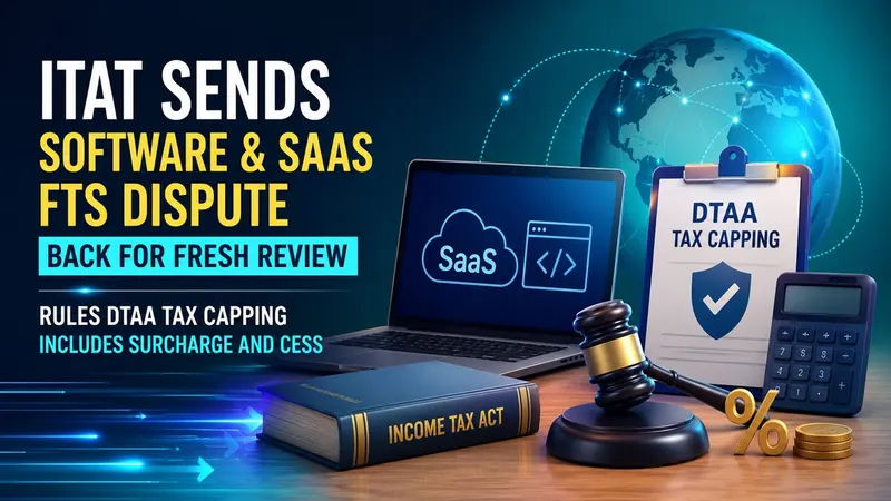 ITAT Sends Software and SaaS FTS Dispute Back for Fresh Review, Rules DTAA Tax Capping Includes Surcharge and Cess
