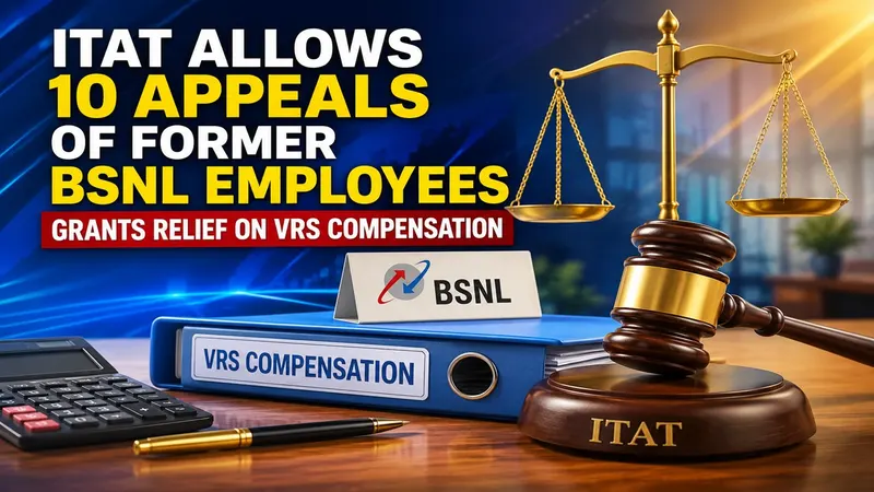 ITAT Allows 10 Appeals of Former BSNL Employees, Grants Relief on VRS Compensation