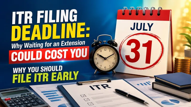 ITR Filing Deadline: Why Waiting for an Extension Could Cost You
