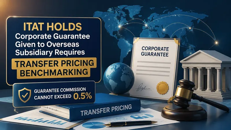ITAT holds Corporate Guarantee Given to Overseas Subsidiary Requires TP Benchmarking, but Guarantee Commission Cannot Exceed 0.5%