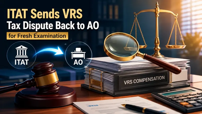 ITAT Sends VRS Tax Dispute Back to AO for Fresh Examination