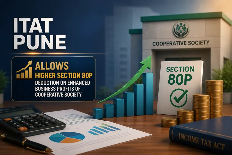 ITAT Pune Allows Higher Section 80P Deduction on Enhanced Business Profits of Cooperative Society
