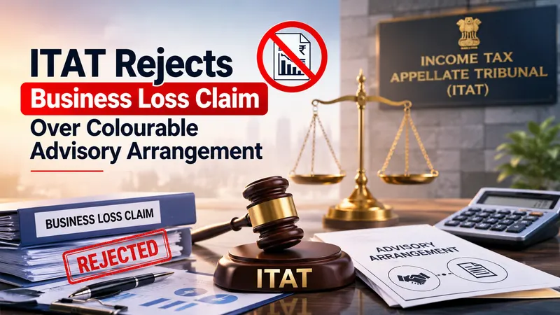 ITAT Rejects Business Loss Claim Over Colourable Advisory Arrangement