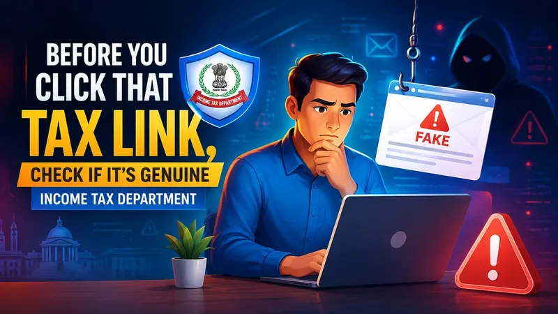 Before You Click That Tax Link, Check If It’s Genuine: Income Tax Department