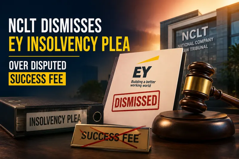 NCLT Dismisses EY Insolvency Plea Over Disputed Success Fee