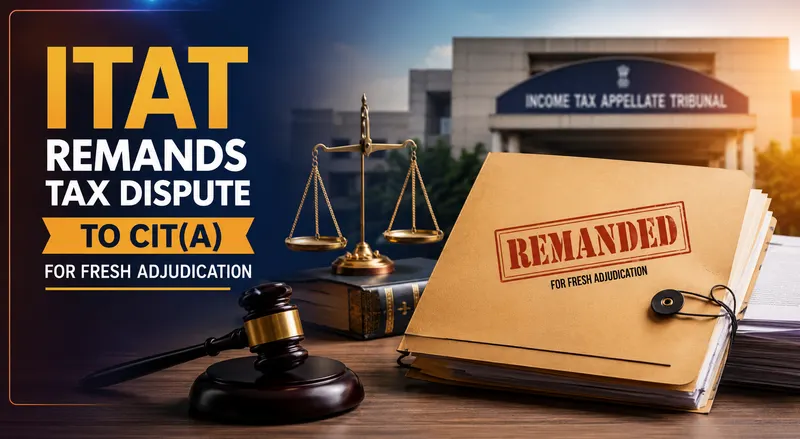 ITAT Remands Tax Dispute to CIT(A) for Fresh Adjudication