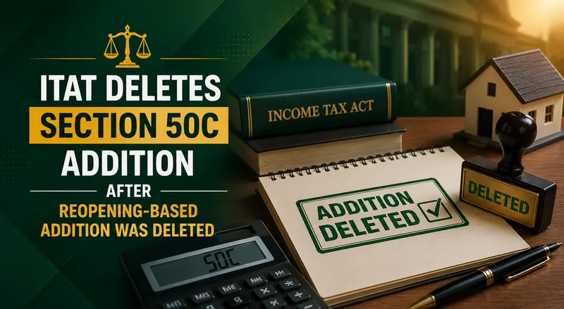 ITAT Deletes Section 50C Addition After Reopening-Based Addition Was Deleted