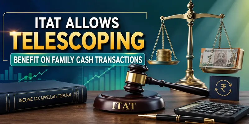 ITAT Allows Telescoping Benefit on Family Cash Transactions 