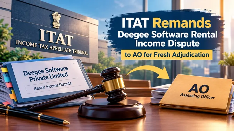 ITAT Remands Deegee Software Rental Income Dispute to AO for Fresh Adjudication