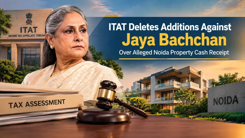 ITAT Deletes Additions Against Jaya Bachchan Over Alleged Noida Property Cash Receipt