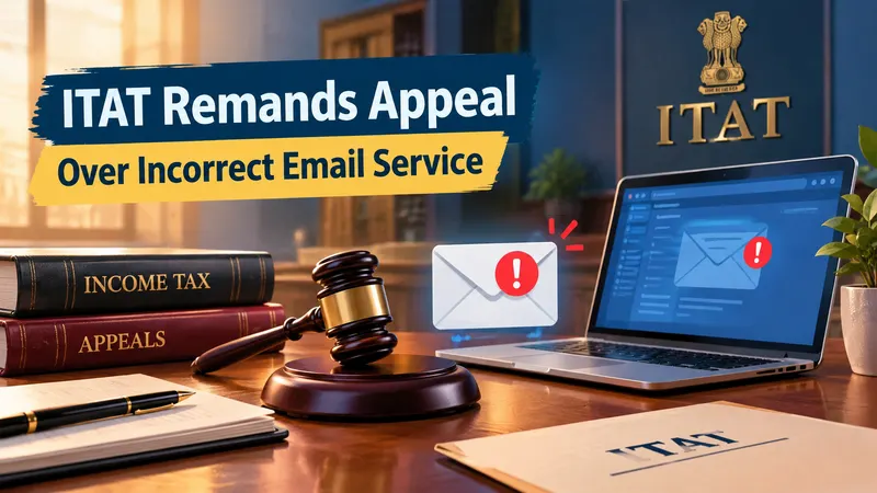ITAT Remands Appeal Over Incorrect Email Service