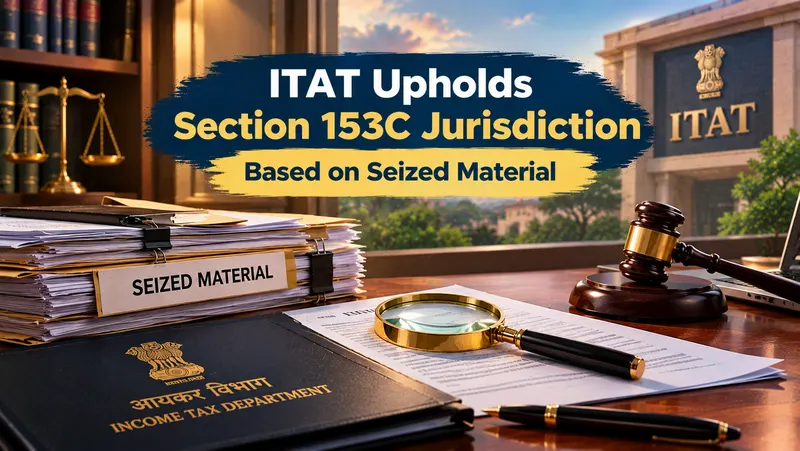 ITAT Upholds Section 153C Jurisdiction Based on Seized Material