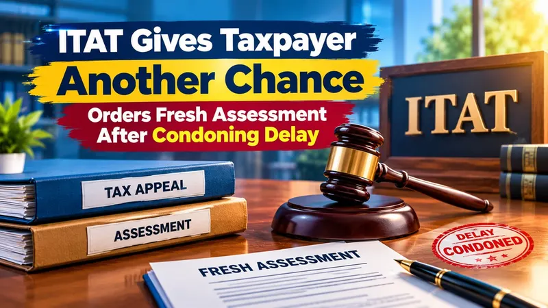 ITAT Gives Taxpayer Another Chance, Orders Fresh Assessment After Condoning Delay