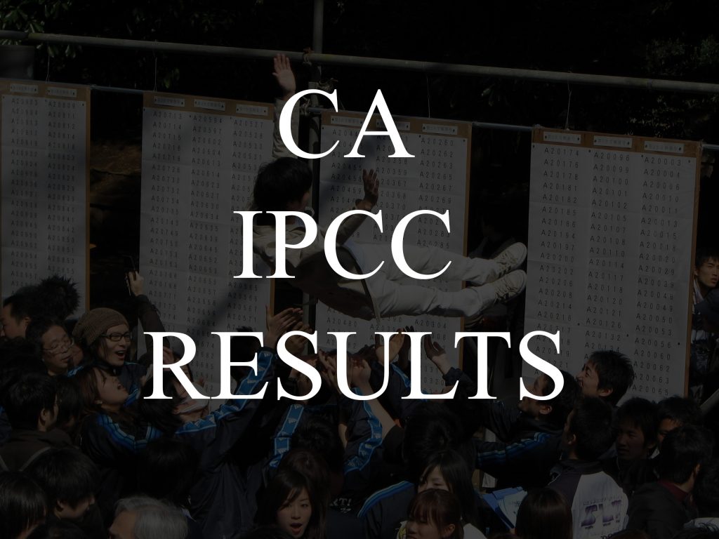 CA Intermediate/IPC Nov 2018 Pass Percentage | Rankers/Toppers Nov 2018