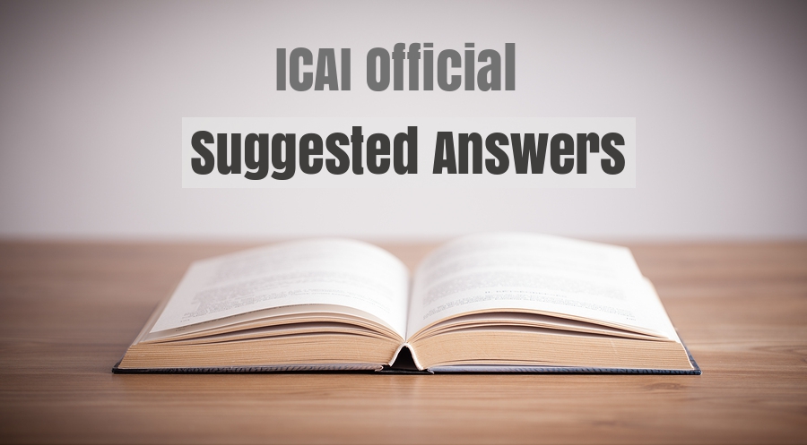 CA IPCC Question Paper and Suggested Answers of Last 5 years