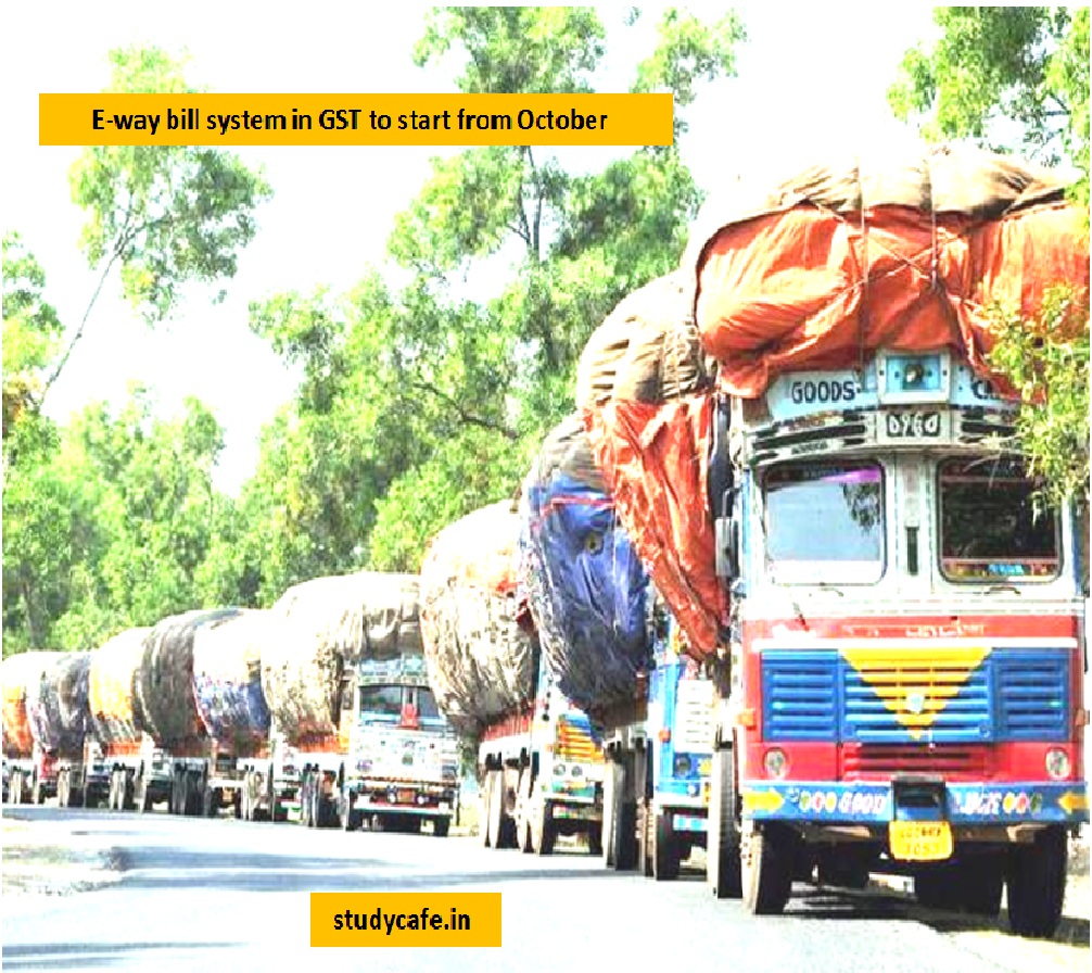 E-way bill system in GST | Road Permit Requirement in GST