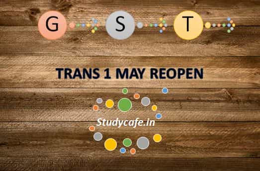 TRAN- 1 MAY REOPEN