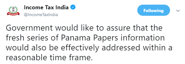 CBDT to make investigation of fresh cases pertaining to Panama Papers