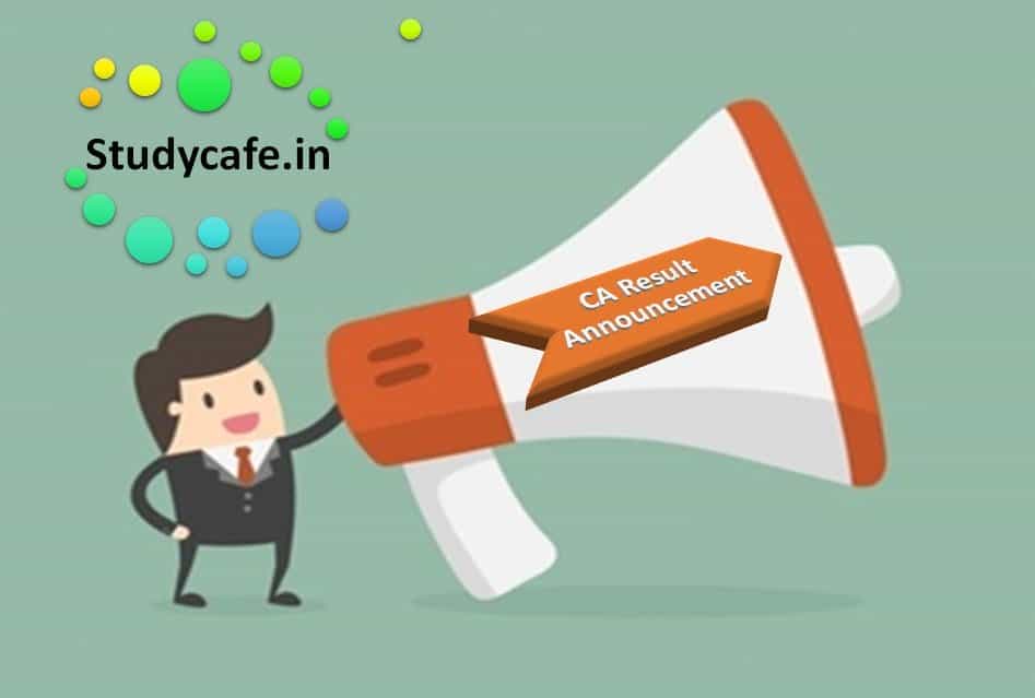 Breaking: CA Final & CPT Nov'18 Result likely to be declared on 23rd Jan19