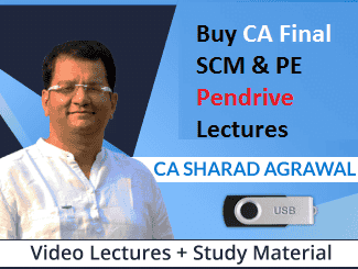 ICAI Released 3 new Study Material for CA Final SCM & PE