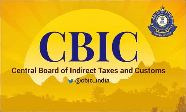 CBIC has constituted 3 Working Groups to facilitate trade and promote exports