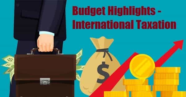 Budget Highlights 2019- International Taxation