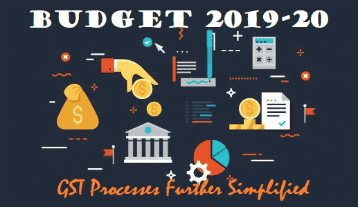 Budget 2019: GST processes further simplified; businesses with less than Rs. 5 crore annual turnover to file quarterly GST returns