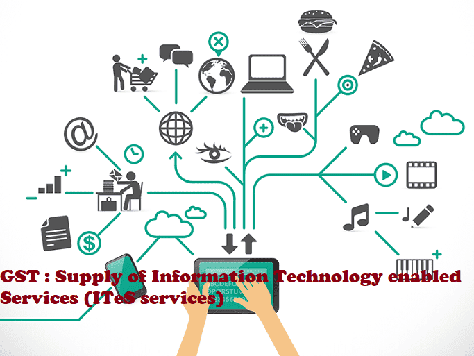 GST : Supply of Information Technology enabled Services (ITeS services)