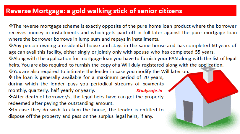 Reverse Mortgage: a gold walking stick of senior citizens