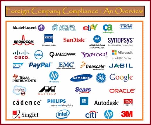 Foreign Company Compliance : An Overview