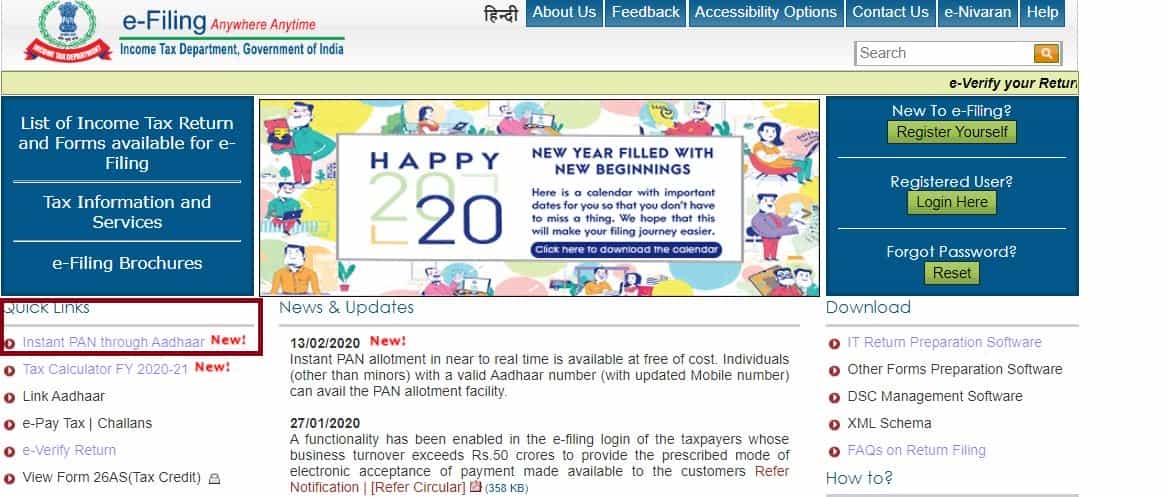 CBDT to allot PAN instantly on the basis of Aadhaar