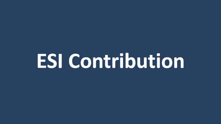 One Time Relaxation to Employers Under ESIC Amid COVID-19
