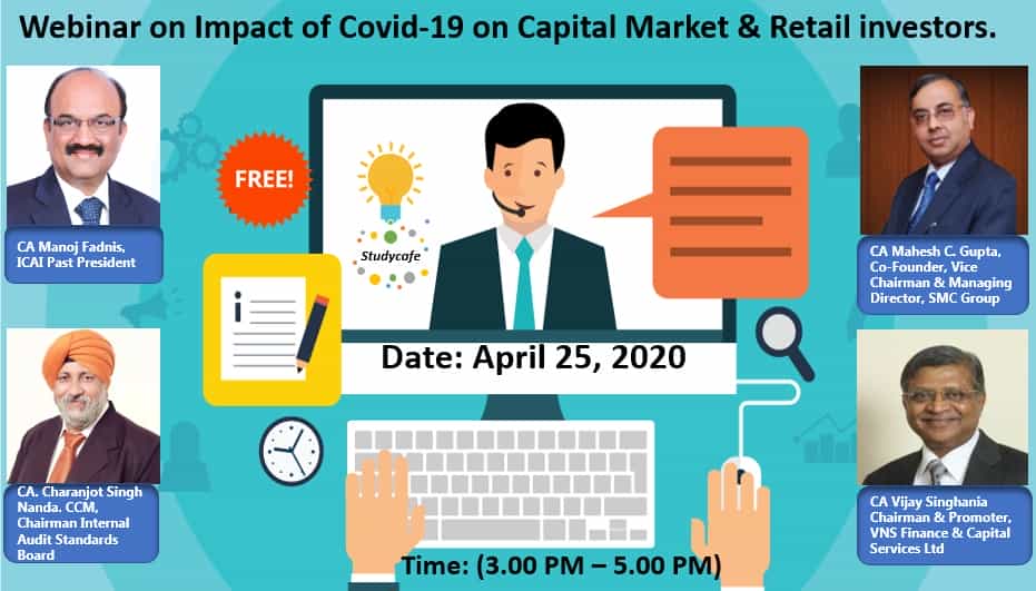 Webinar on Impact of Covid-19 on Capital Market & Retail investors