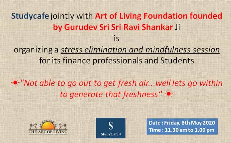 Art of Living Webinar for Professionals