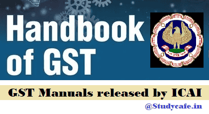 GST Manuals released by ICAI