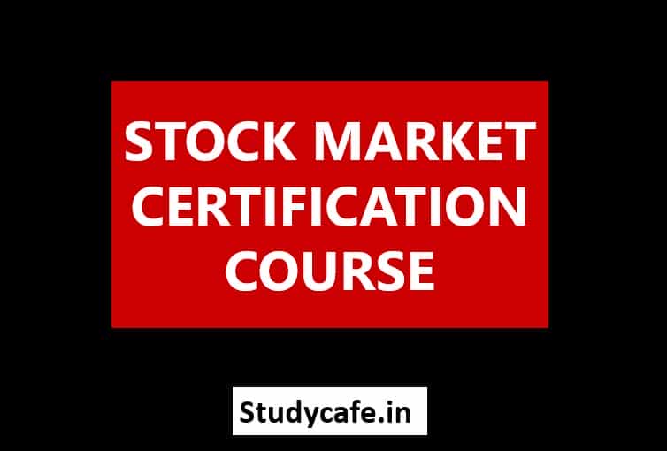 5 Days Online Stock Market Certification Course