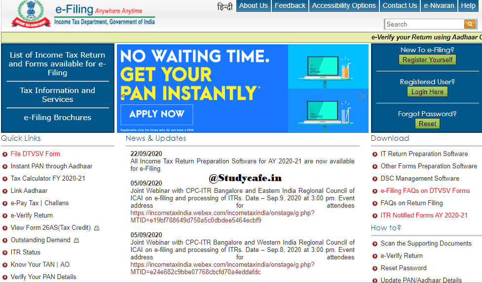 All Income Tax Return Preparation Utility for AY 20-21 are now available
