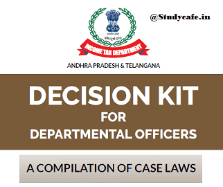 Compilation of Case laws for Income Tax Department officers