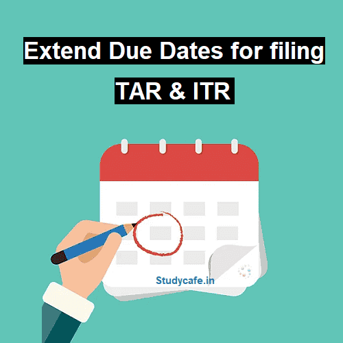 Representation on extension of Due Date of filing of Tax Audit and Income Tax Return