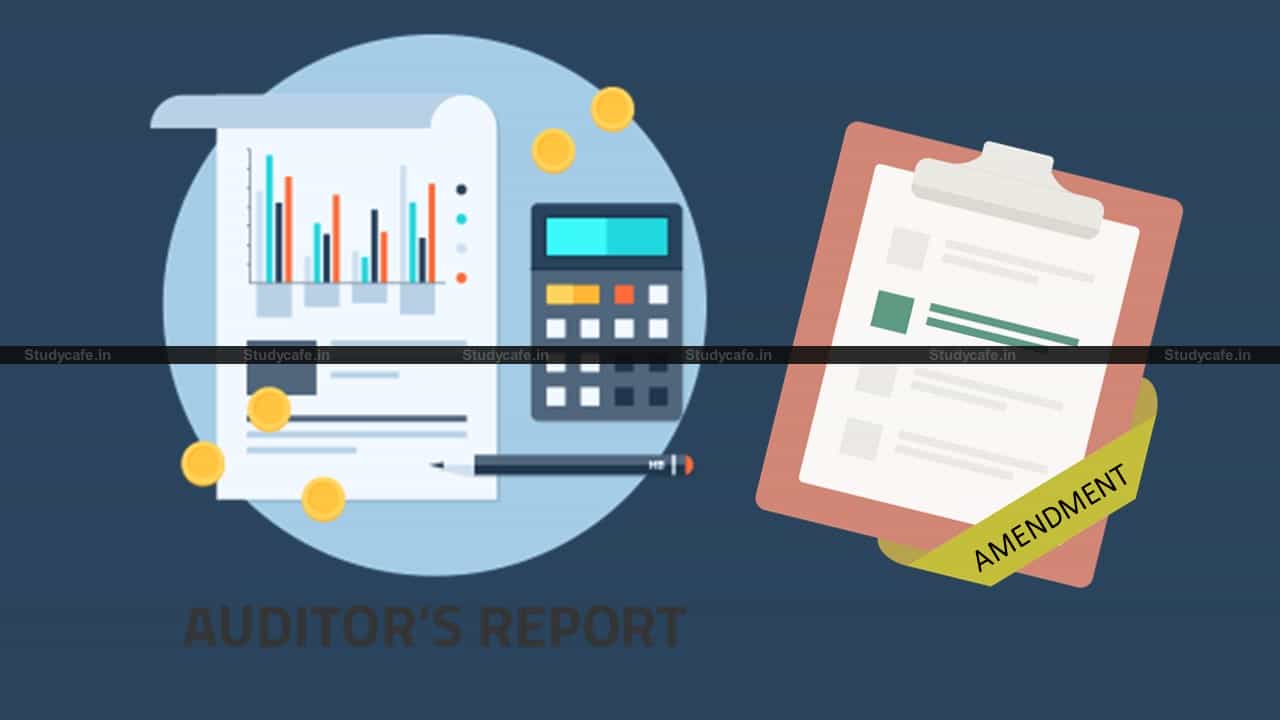 Amendment in the provisions relating to Other Matters to be included in Auditor’s Report