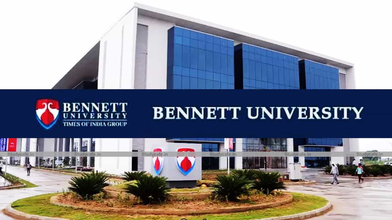CBDT notifies ‘Bennett University’ as Scientific Research Association under Section 35(1)