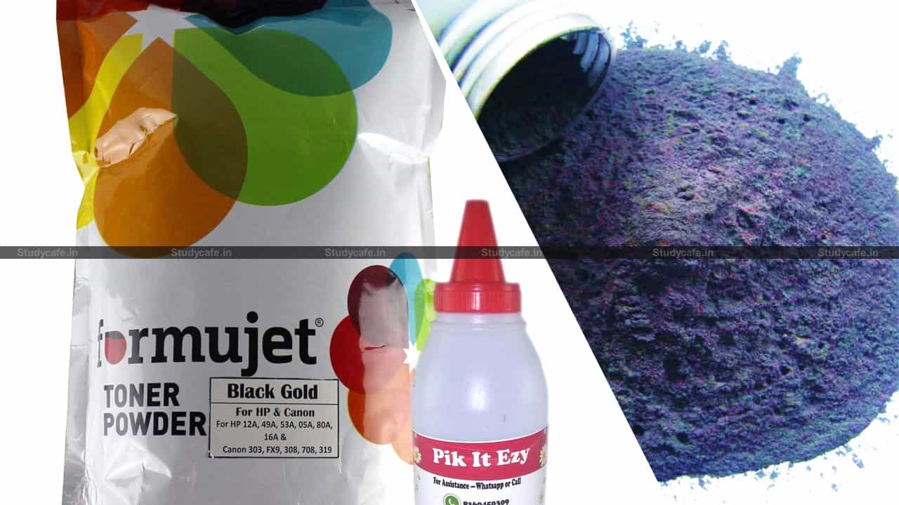 CBIC impose anti-dumping duty on imports of 'Black Toner in powder form'